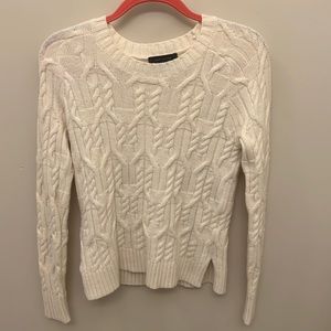 Ann Taylor Sweater. Never worn. Size small. Off white color.